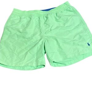 Ralph Lauren Men's Mint Green Swim Trunks